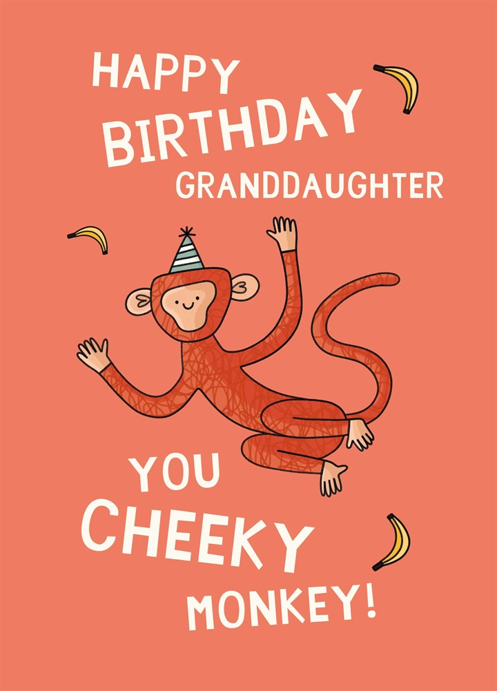 Happy Birthday Granddaughter Card