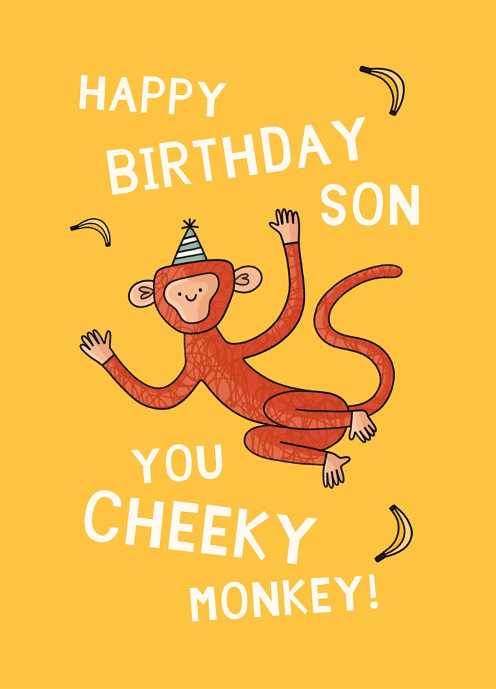 Happy Birthday Son Card