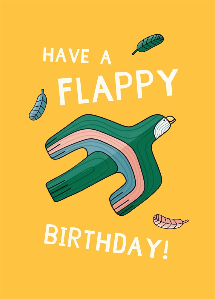 Have A Flappy Birthday Card