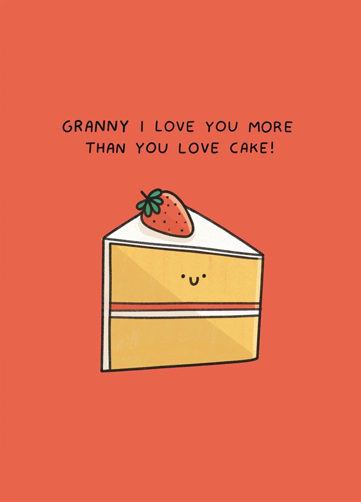 Granny I Love You Card
