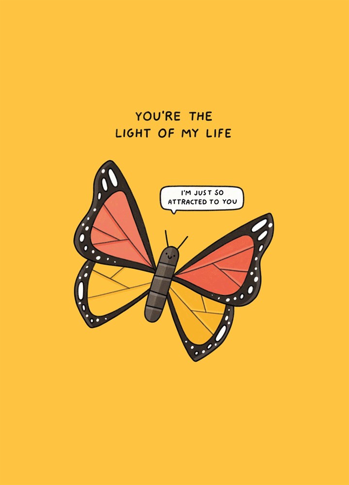 The Light Of My Life Card