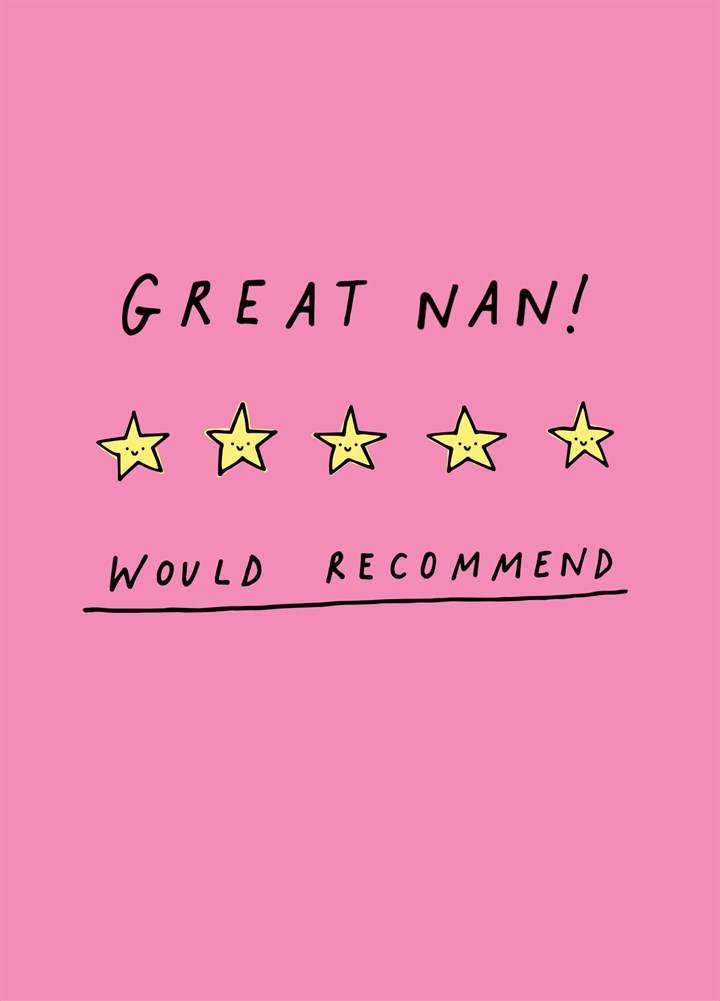 Five Star Nan Card