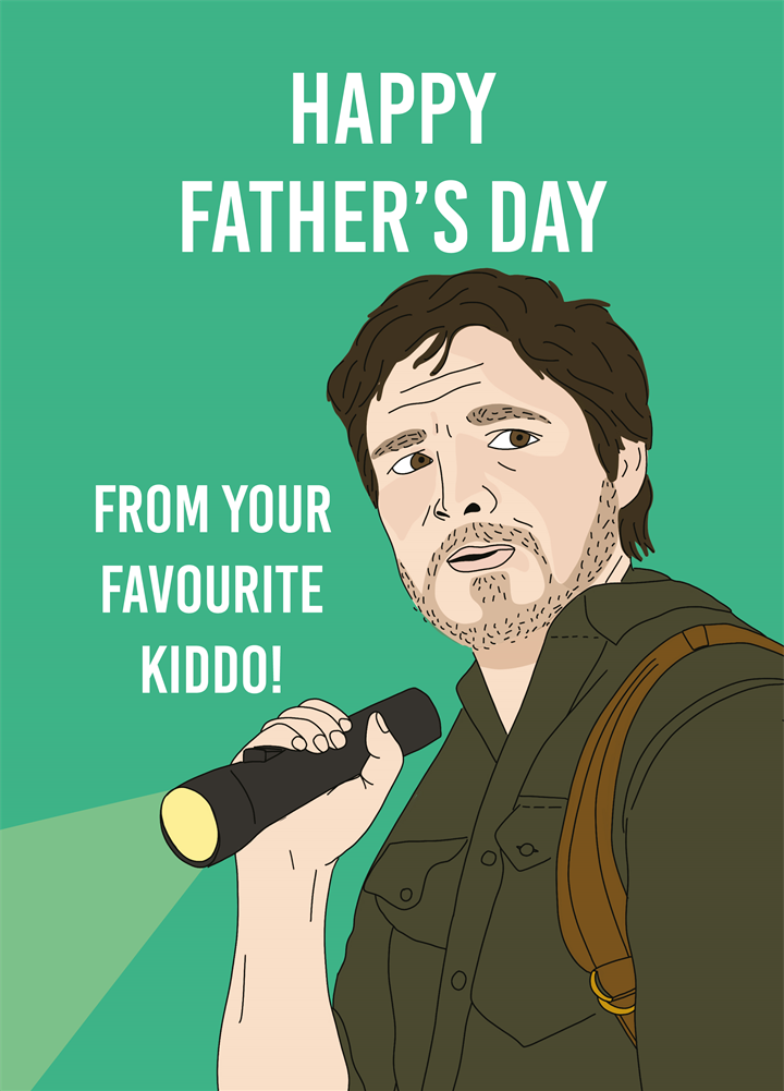 The Last Of Us Kiddo Father's Day Card