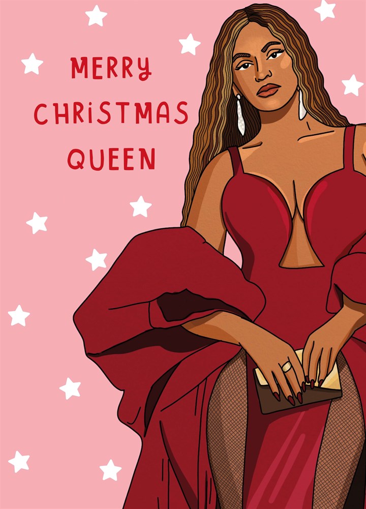 Queen Beyonce Christmas Card