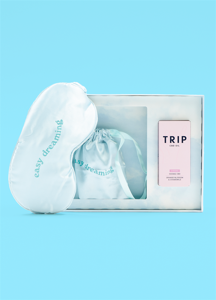 TRIP Sleep Mask & CBD Oil Gift Set