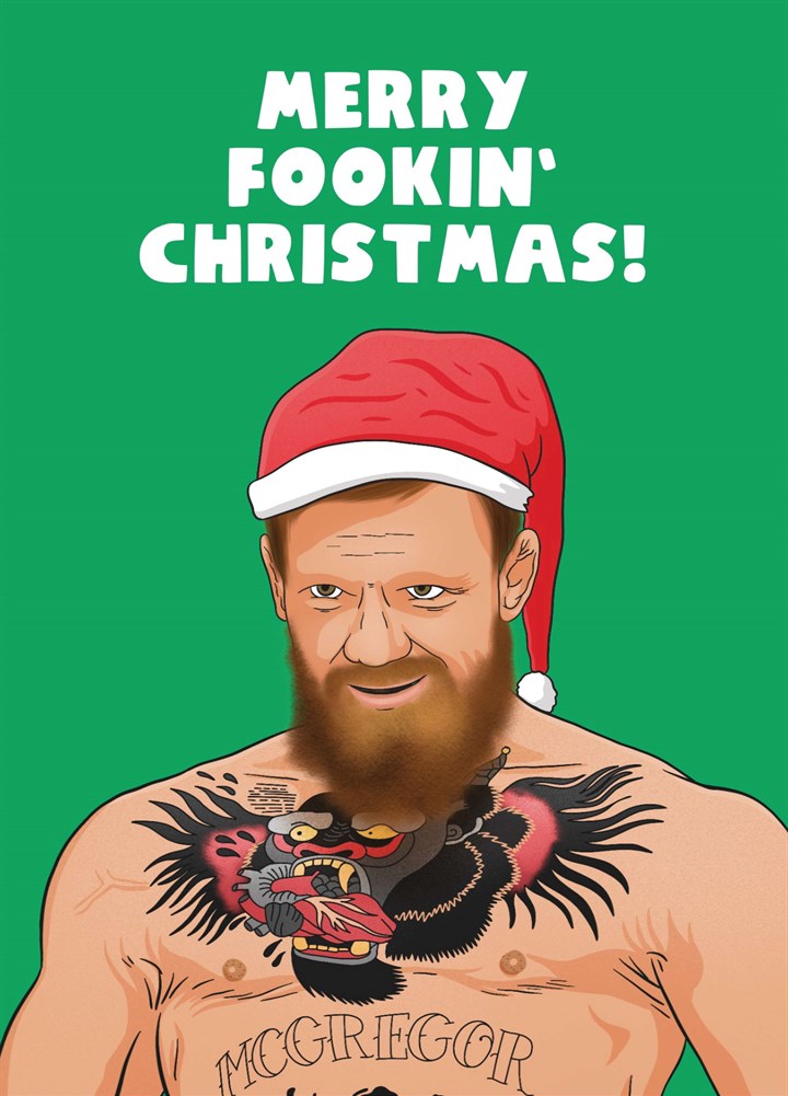 McGregor Merry Fookin Christmas Card