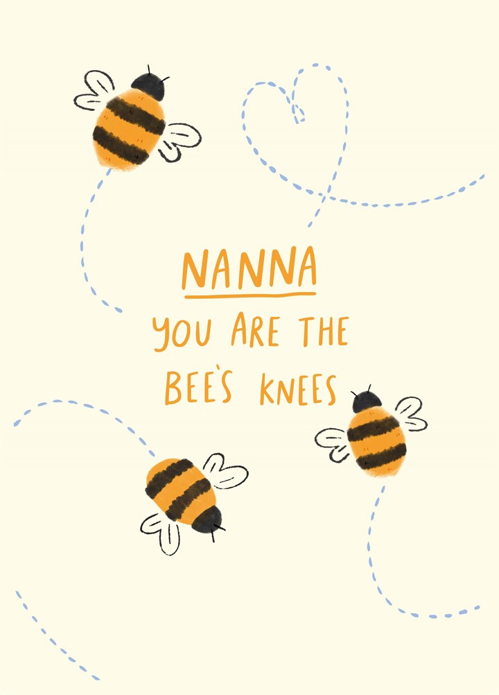 Nanna Bee's Knees Mother's Day Card