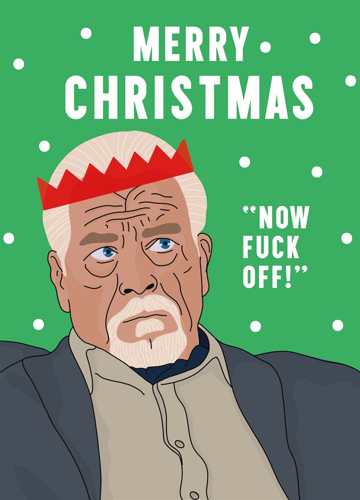 Logan Roy Succession Christmas Card