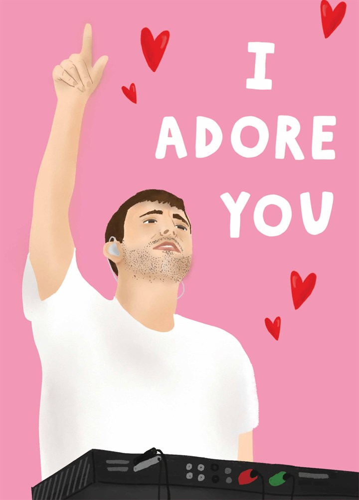 Fred Again Adore You Valentine's Card