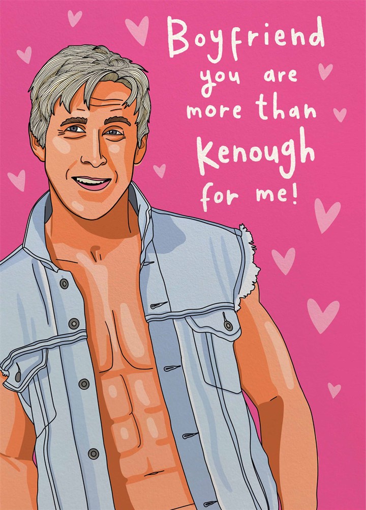 Boyfriend Kenough Valentine's Card