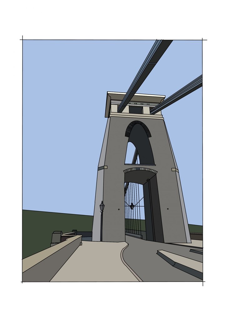 Clifton Suspension Bridge Card