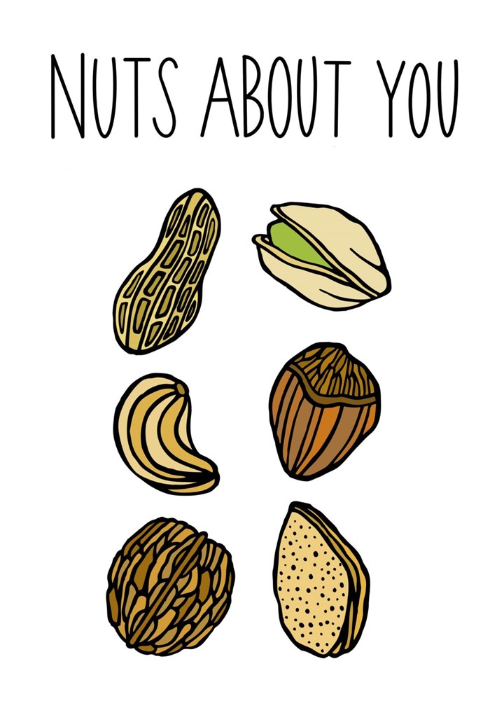 Nuts About You Card