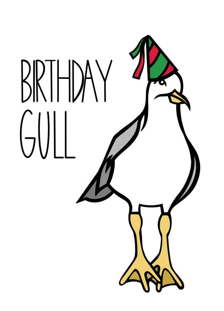 Birthday Gull Card