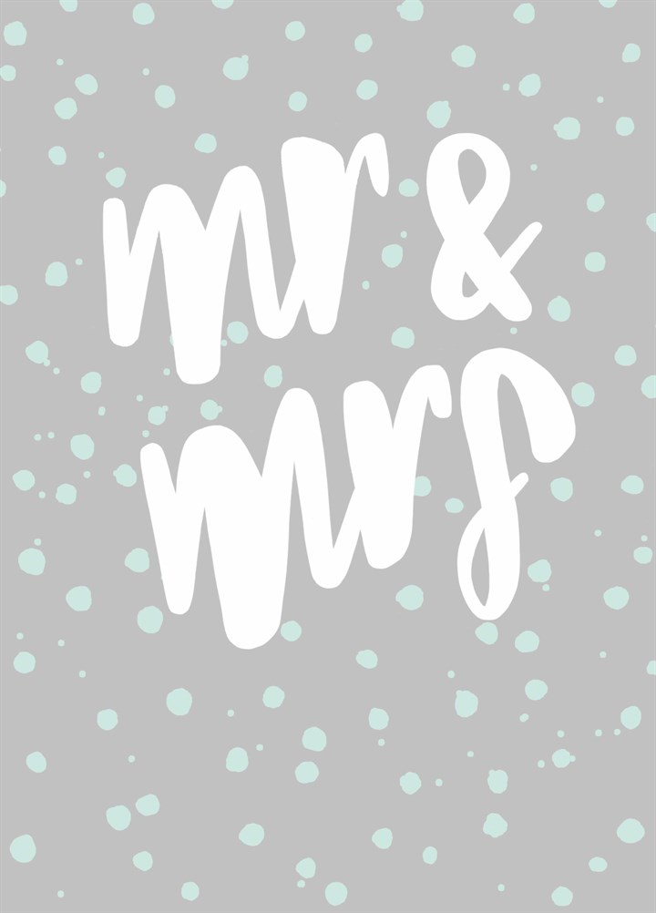 Mr & Mrs Card