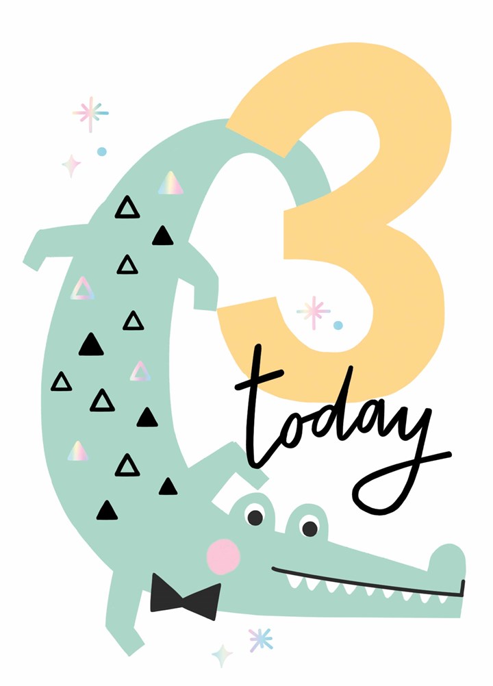 Party Croc 3 Today Card