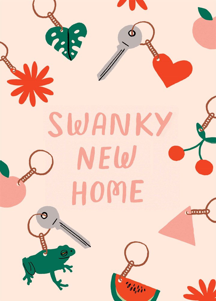 Swanky New Home Card
