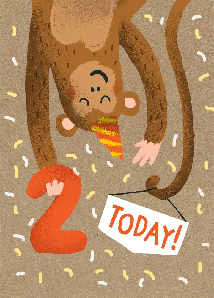 2 Today Monkey Card