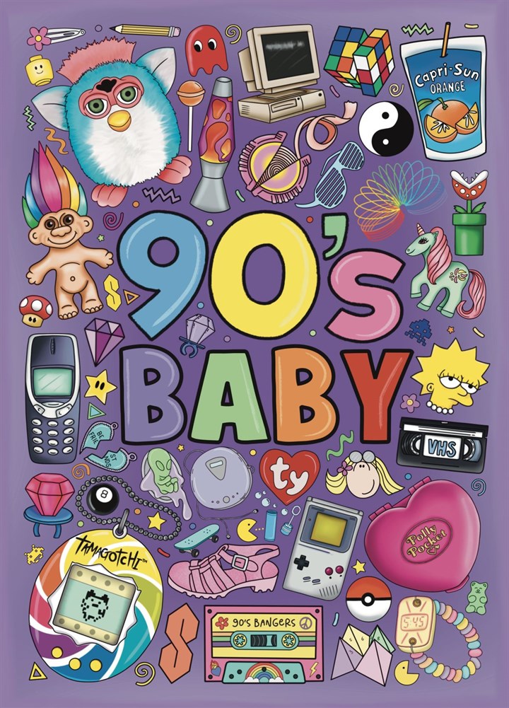 90s Baby Card