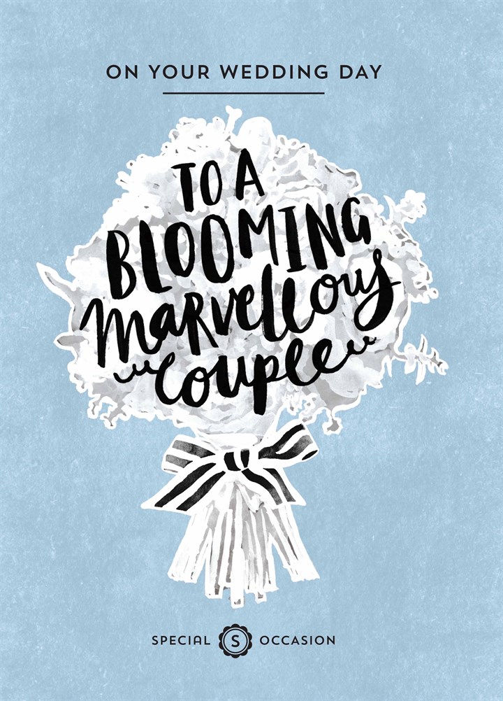 Blooming Marvellous Couple Card