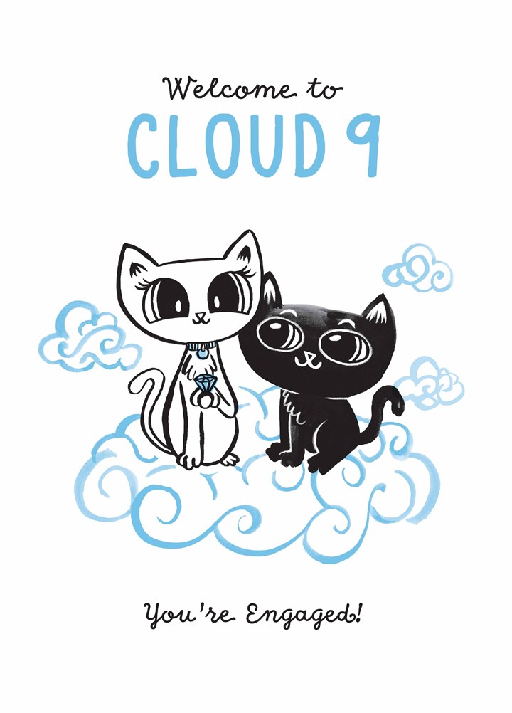 Welcome To Cloud Nine Card