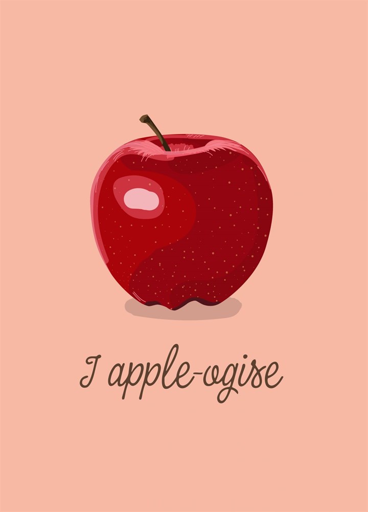 I Apple-Ogise Card