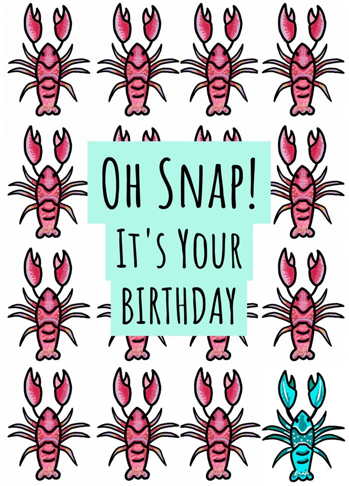 Oh Snap! It's Your Birthday Card