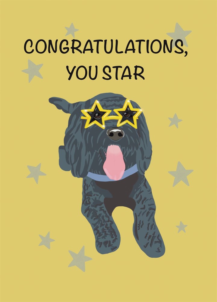 Congratulations, You Star Card