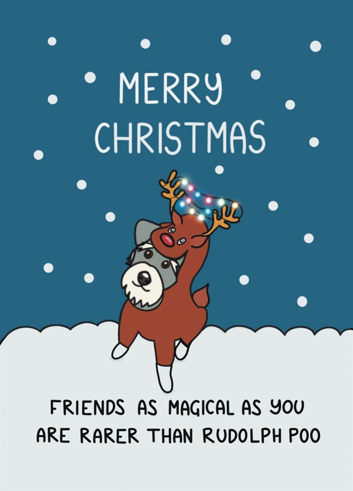 For A Magical Friend At Christmas! Card