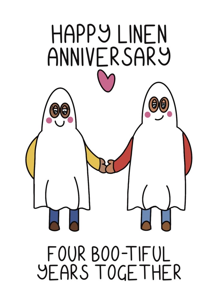 Happy Linen Anniversary - 4 Boo-tiful Years!