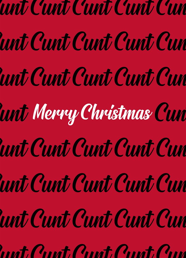 Merry Christmas C Word