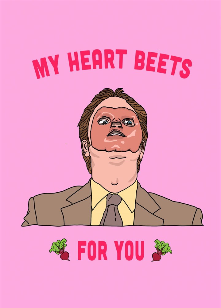 My Heart Beets For You Card