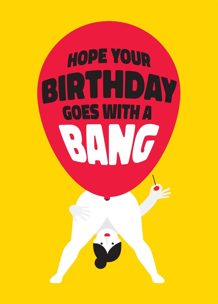Birthday Bang Card