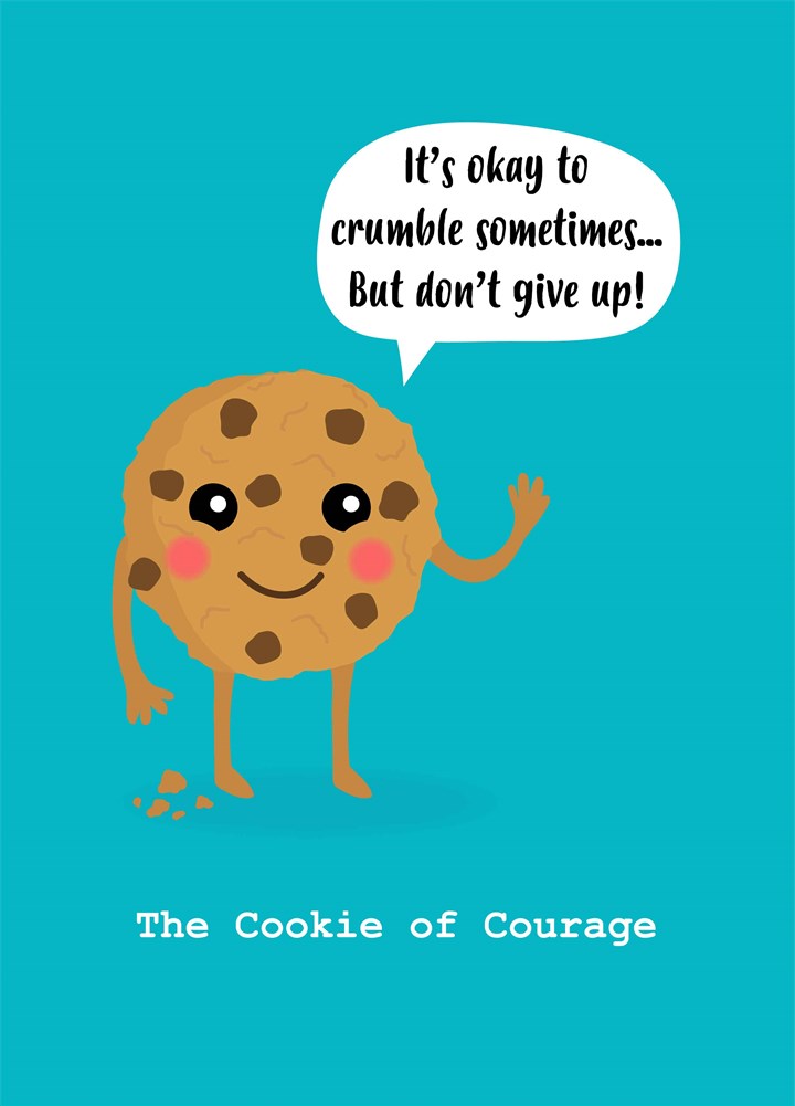 Cookie Of Courage Card