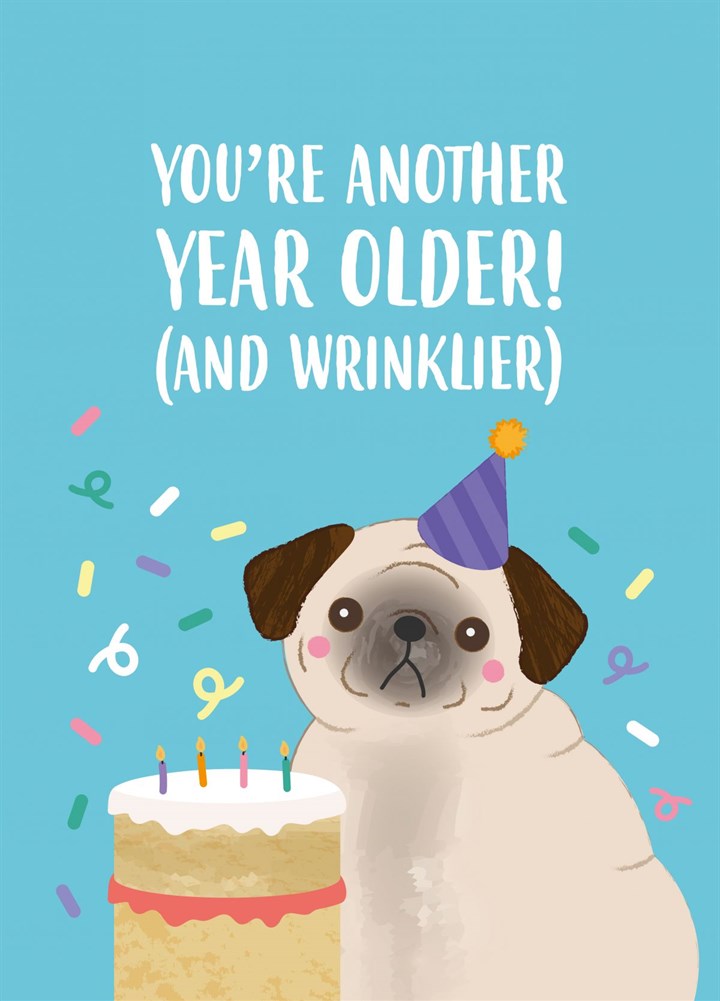 You're Another Year Older (And Wrinklier) Card
