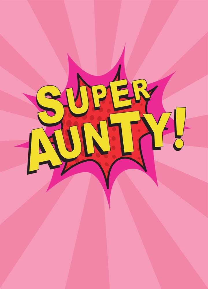 Super Aunty Card
