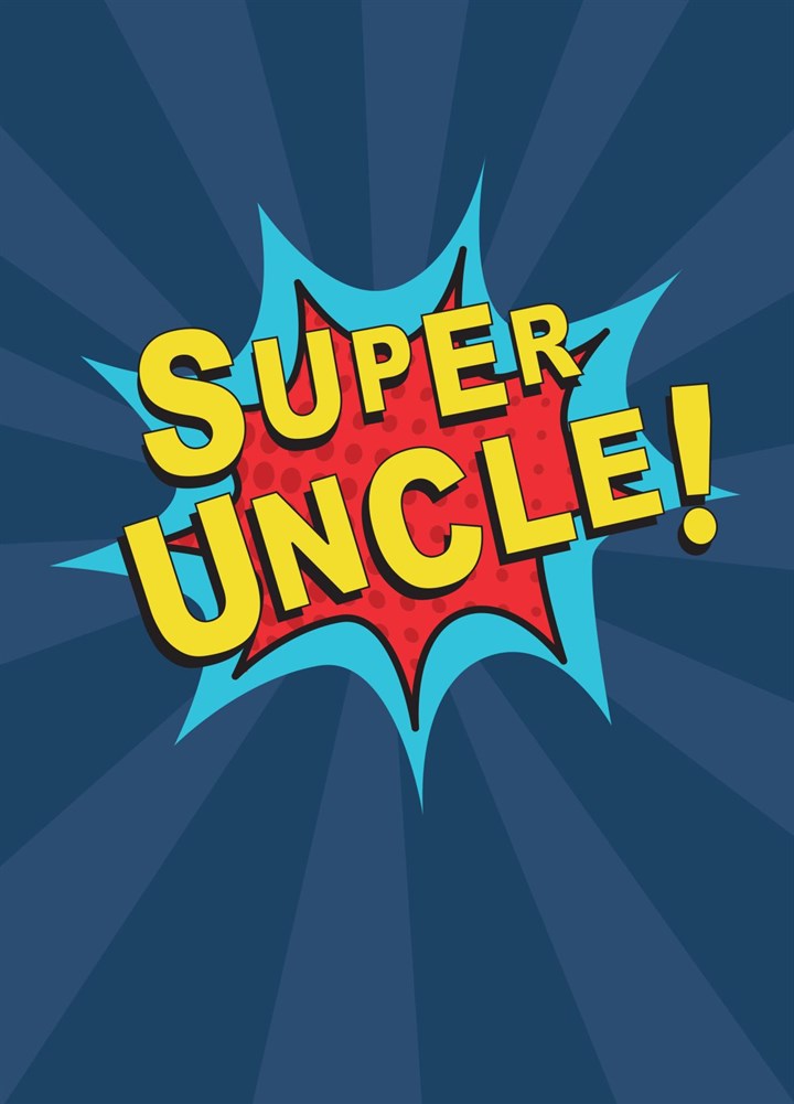 Super Uncle Card