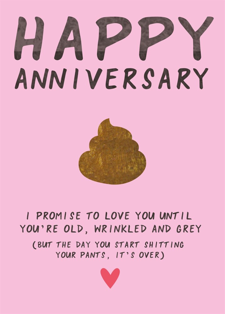 Happy Anniversary - Promise To Love You Until... Card