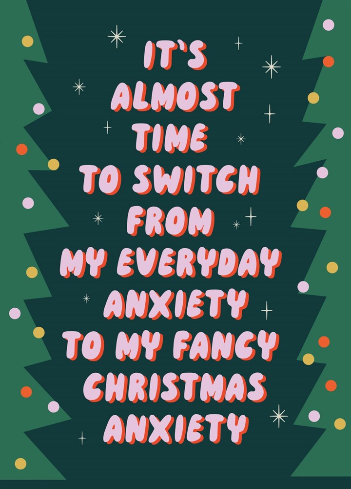 Christmas Anxiety Card