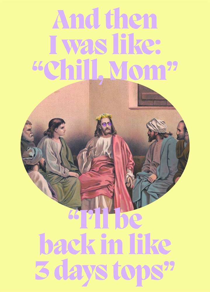 Easter Jesus Card