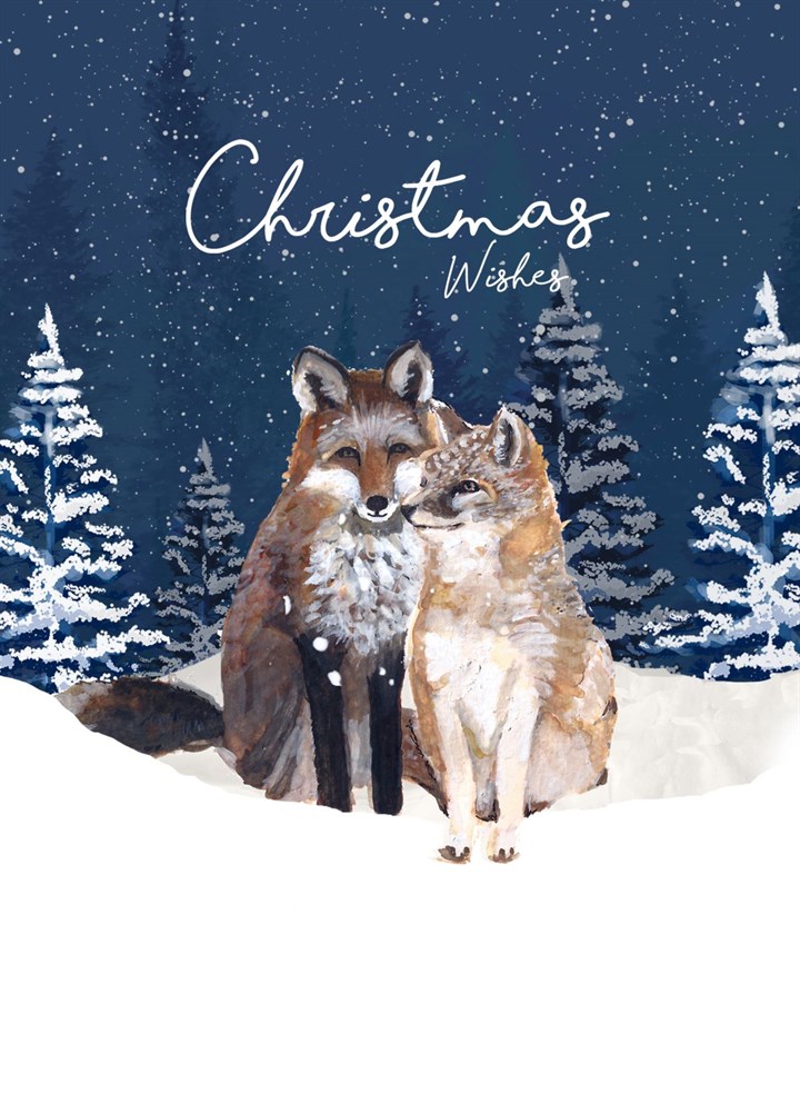 Foxes Card