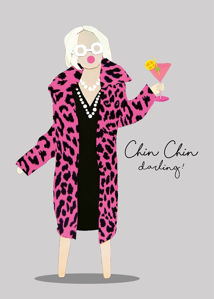 Chin Chin Darling Card