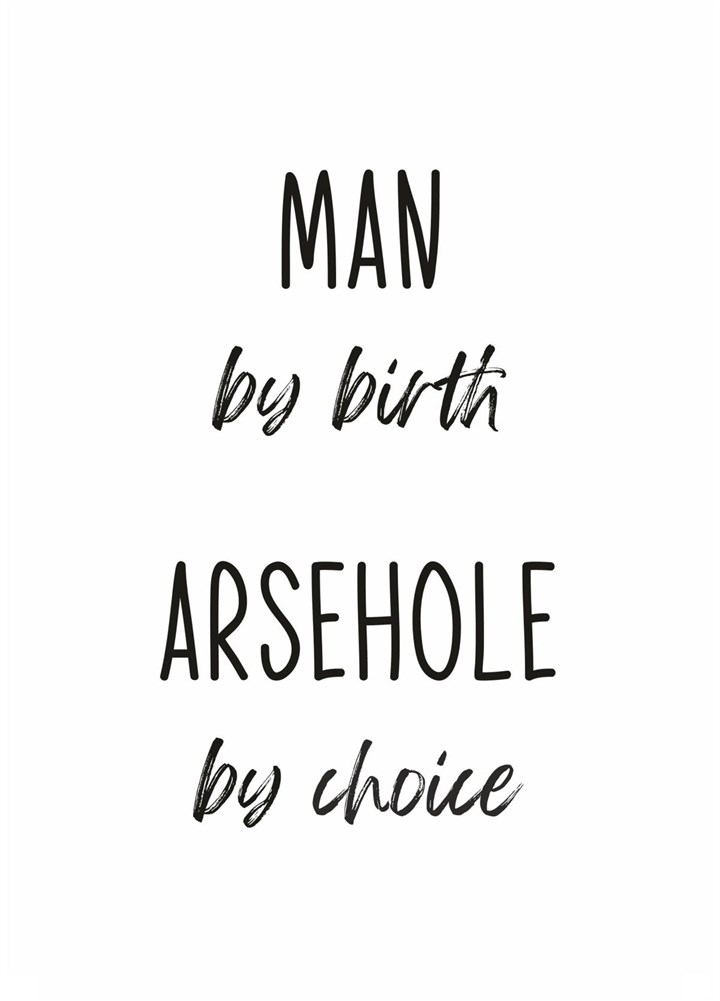 Man By Birth