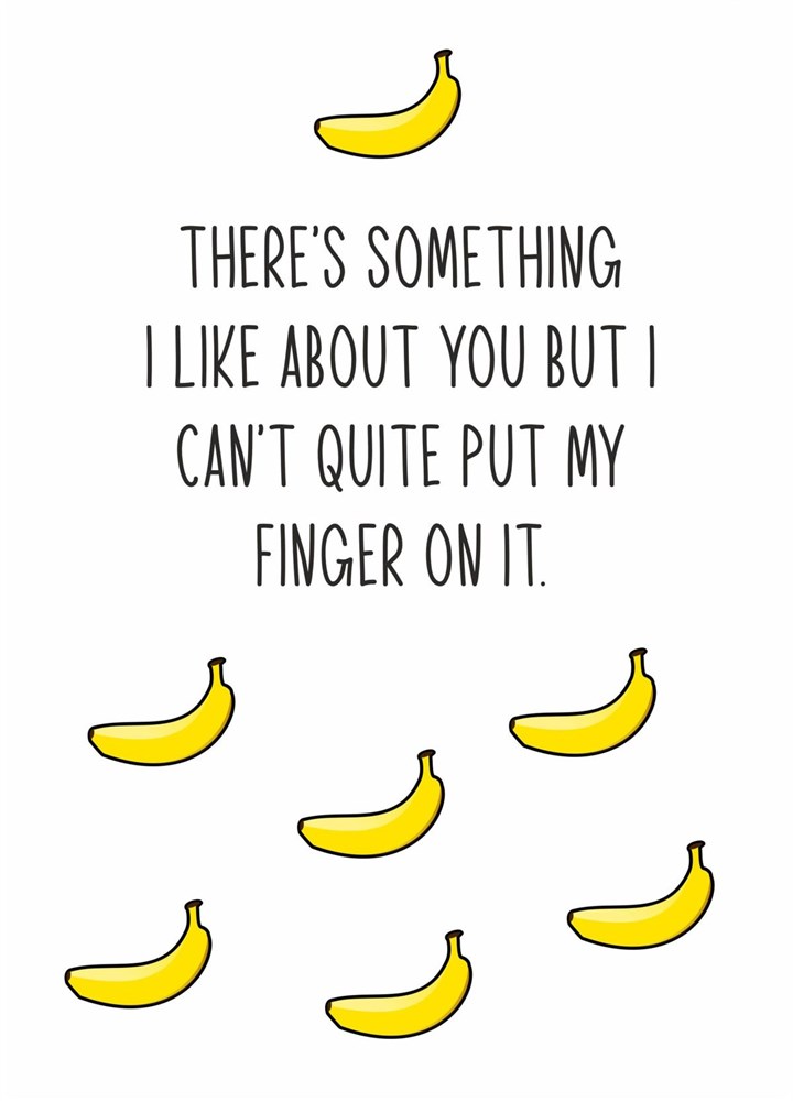 Banana Valentine's Card