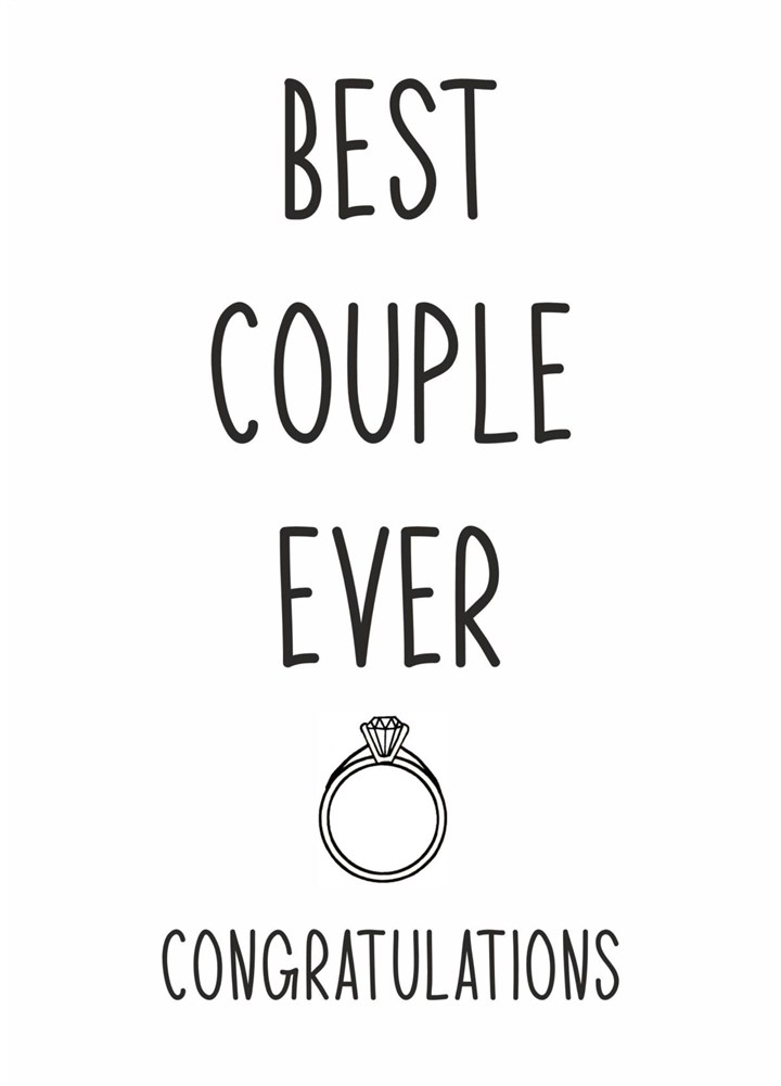 Best Couple Ever! Card