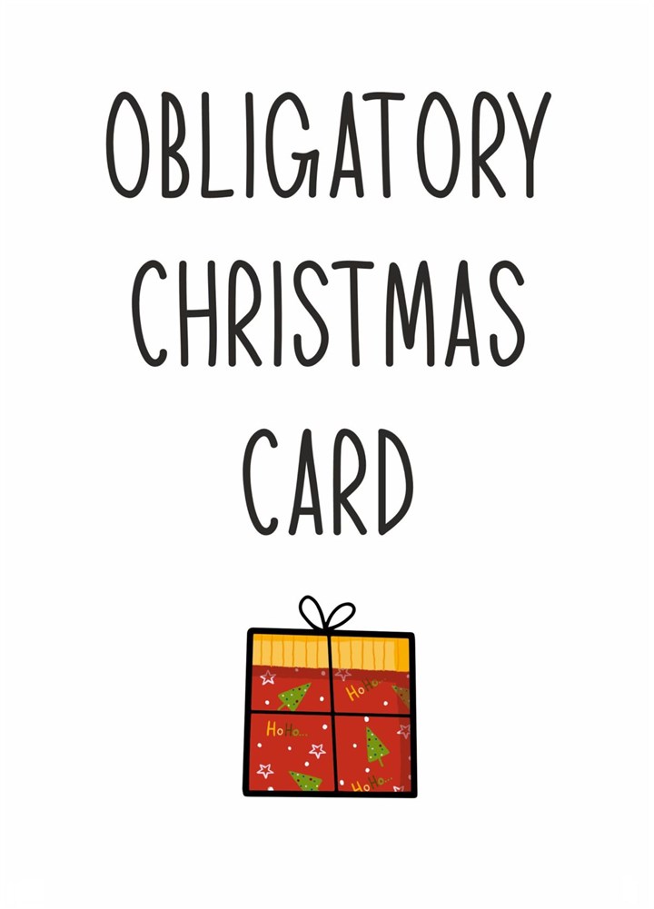 Obligatory Christmas Card