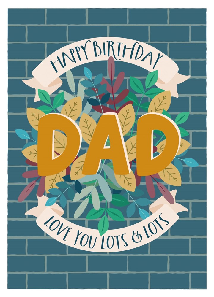 Happy Birthday Dad! Card