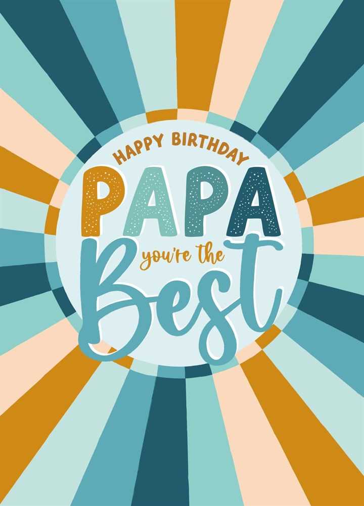 Happy Birthday Papa! Card