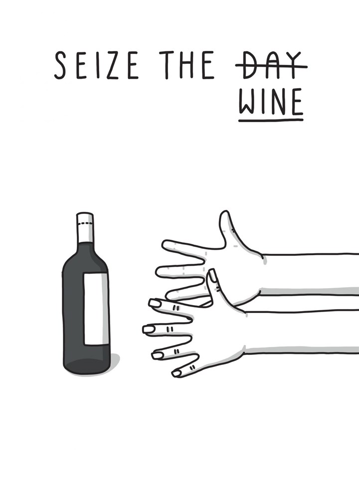 Seize The Wine Card