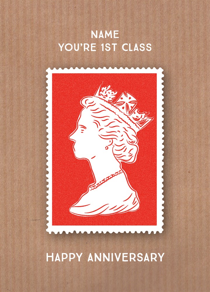 You're First Class Card
