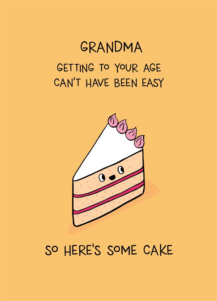 Here's Some Cake Card